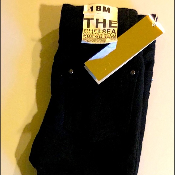 SALE Girls Black Joe Skinny Jeans sz 18m - Picture 1 of 3